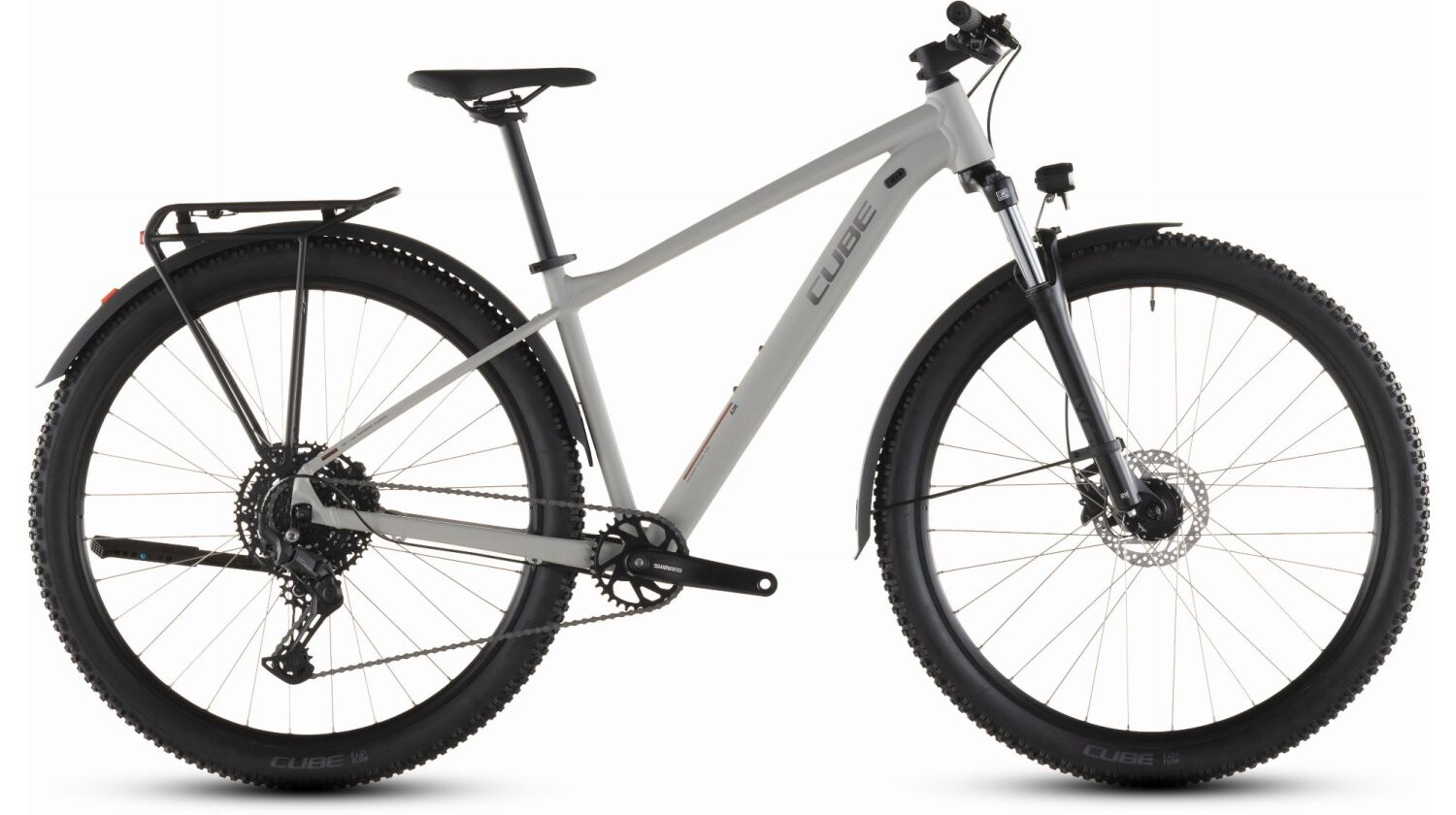 Cube Aim Pro FE MTB-Hardtail Diamant greige´n´titan