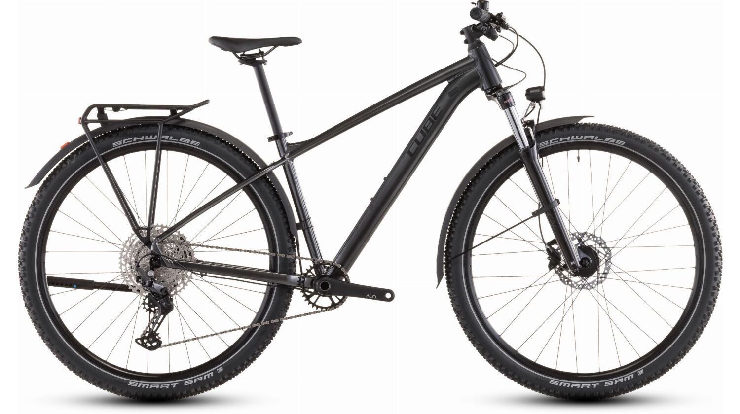 Cube Aim SLX FE MTB-Hardtail Diamant slateblack´n´black