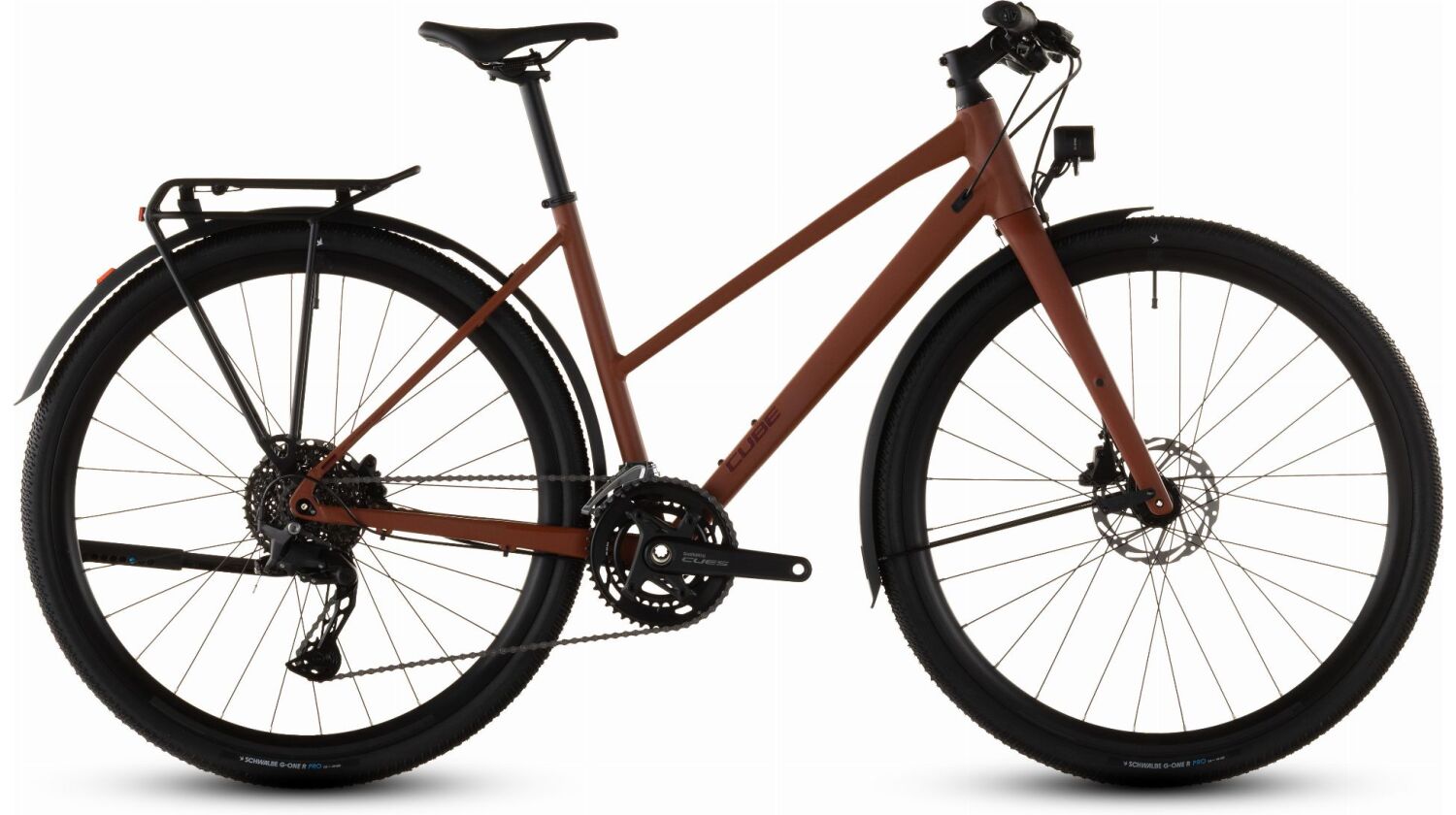 Cube Nulane Race FE Fitnessbike Trapeze 28" amber´n´black