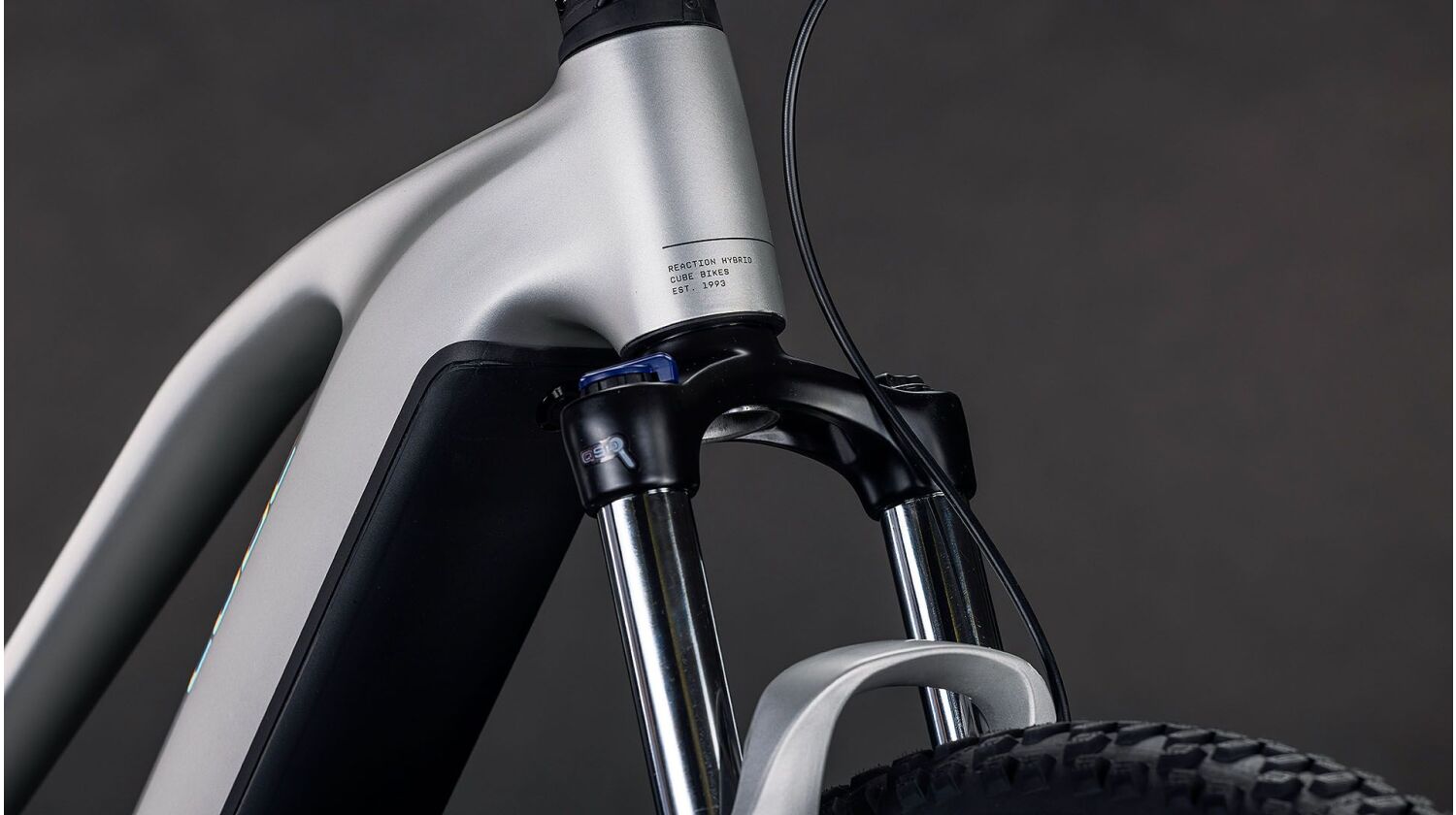 Cube Reaction Hybrid One 800 Wh E-Bike Hardtail Trapeze sleekgreynp