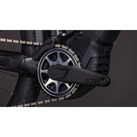 Cube Reaction Hybrid SLX FE 800 Wh E-Bike Hardtail Diamant silverdust&acute;n&acute;chrome