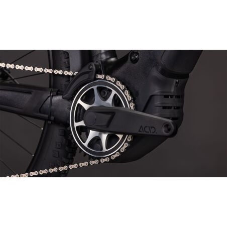 Cube Reaction Hybrid SLX FE 800 Wh E-Bike Hardtail Trapeze silverdust&acute;n&acute;chrome