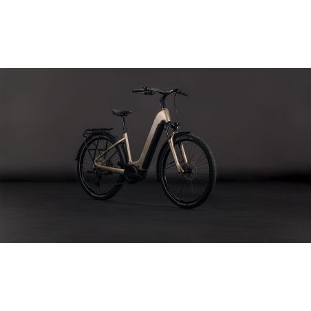 Cube Nuride Hybrid Pro 800 Wh E-Bike Easy Entry 28&quot; flashstone&acute;n&acute;chrome