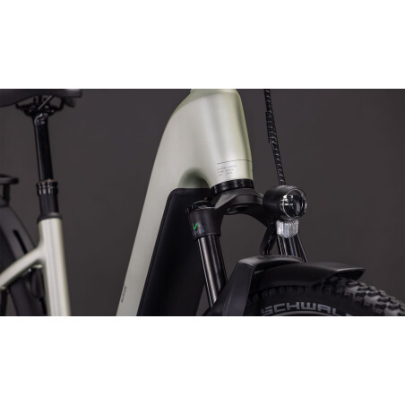 Cube Nuride Hybrid EXC 800 Wh E-Bike Easy Entry 28&quot; lemongrass&acute;n&acute;reflex