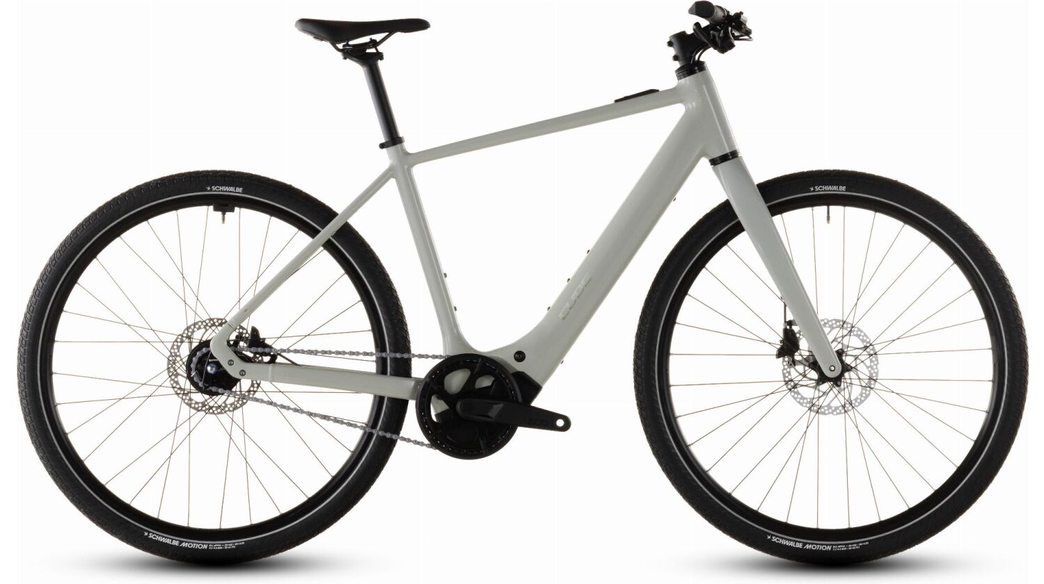 Cube Editor Hybrid SLX 400X Wh E-Bike Diamant 28" reedbeige´n´chrome
