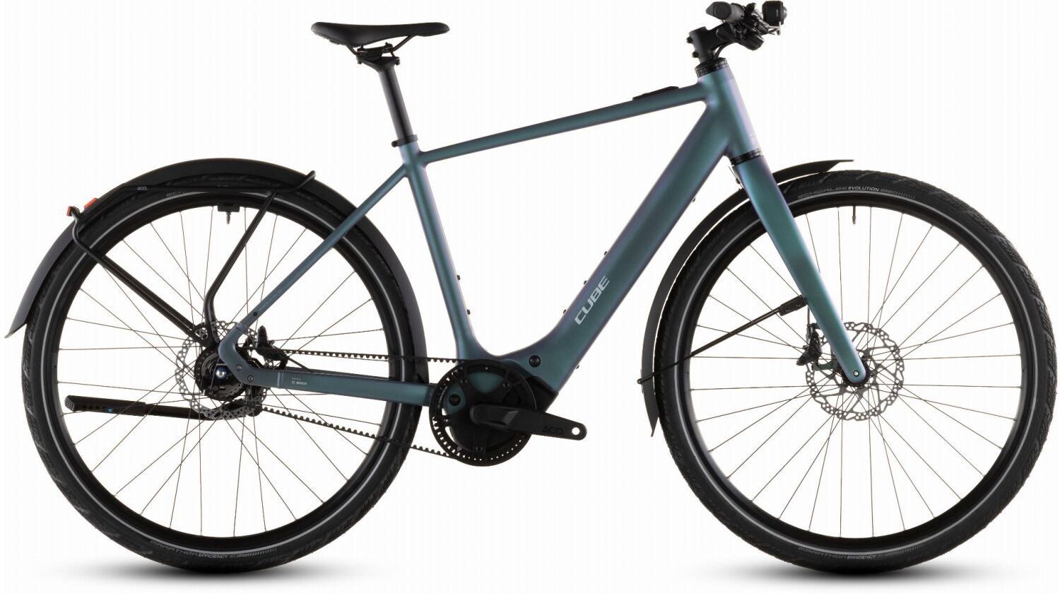Cube Editor Hybrid SLT 400X FE E-Bike Diamant 28" smaragdgrey´n´prism