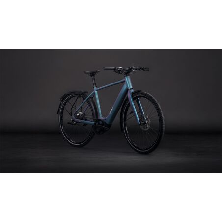 Cube Editor Hybrid SLT 400X FE E-Bike Diamant 28&quot; smaragdgrey&acute;n&acute;prism