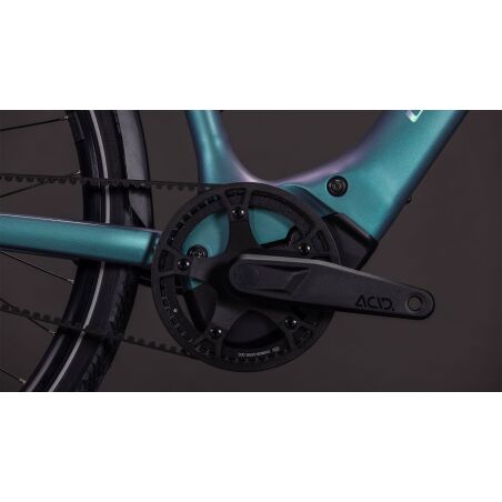 Cube Editor Hybrid SLT 400X FE E-Bike Diamant 28&quot; smaragdgrey&acute;n&acute;prism