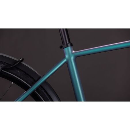 Cube Editor Hybrid SLT 400X FE E-Bike Diamant 28&quot; smaragdgrey&acute;n&acute;prism