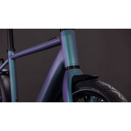 Cube Editor Hybrid SLT 400X FE E-Bike Diamant 28&quot; smaragdgrey&acute;n&acute;prism