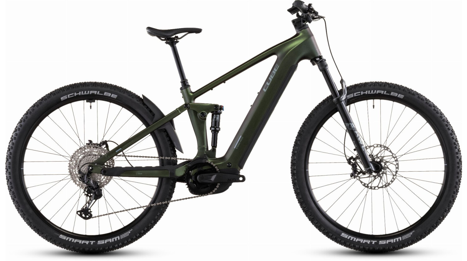 Cube Stereo Hybrid One22 SLX 800 Wh E-Bike Fully stellar´n´green