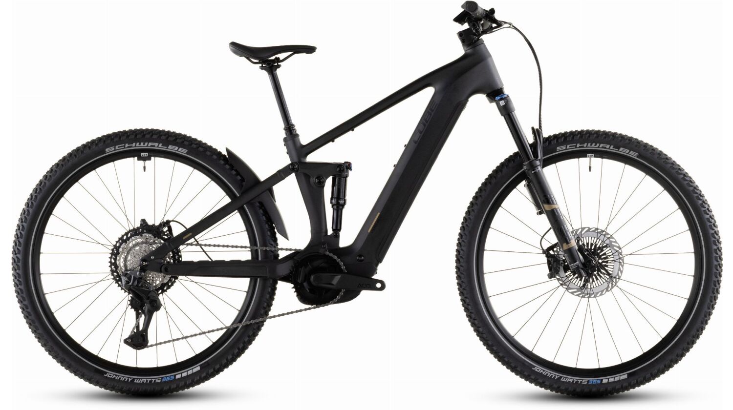Cube Stereo Hybrid One22 SLT ABS Pro 800 Wh E-Bike Fully prizmblack´n´black