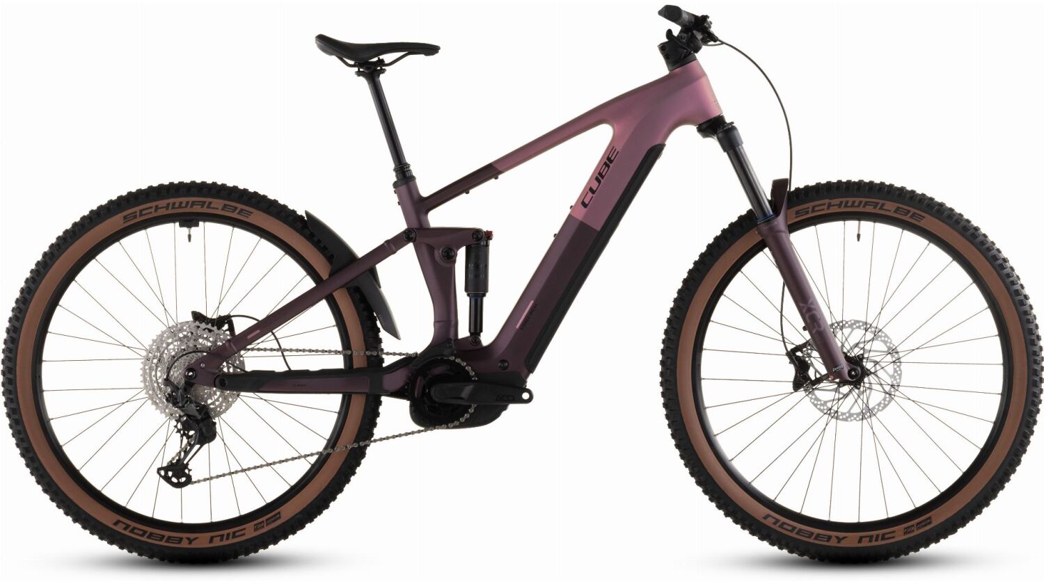 Cube Stereo Hybrid One44 Pro 800 Wh E-Bike Fully shiftblush´n´raisin