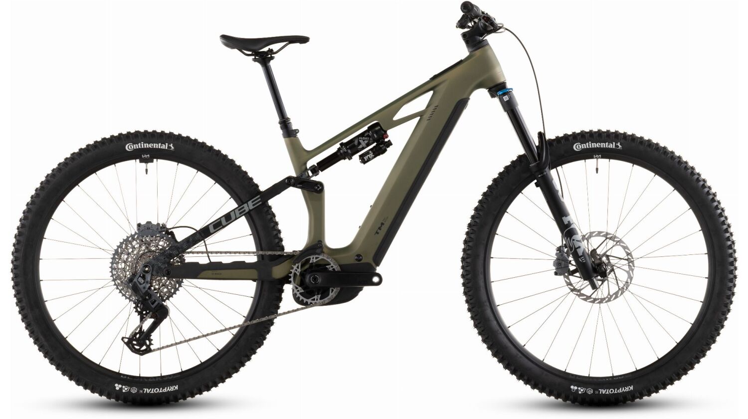 Cube Stereo Hybrid One44 HPC TM 800 Wh E-Bike Fully reedgreen´n´matrix