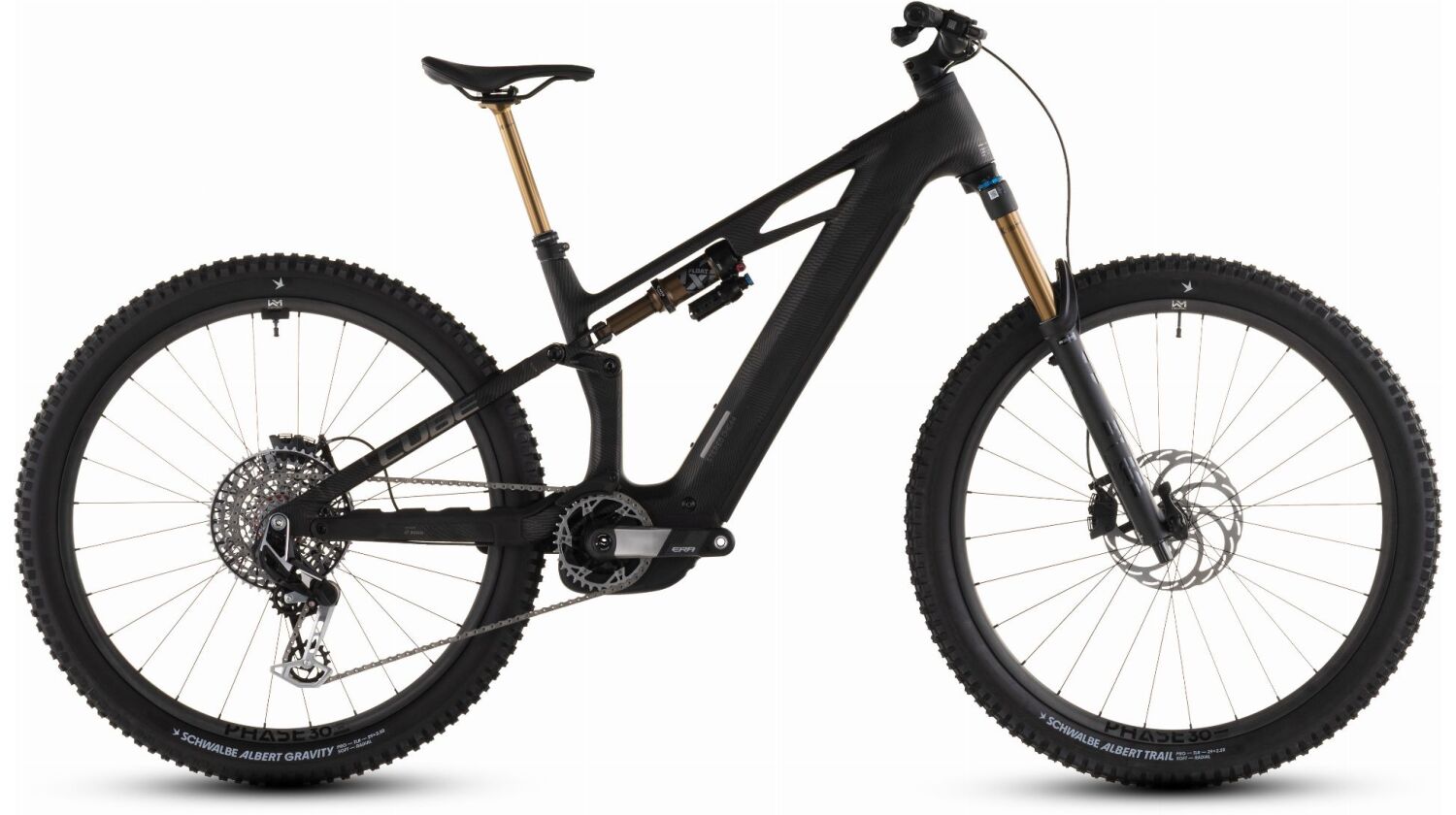 Cube Stereo Hybrid One44 HPC SLT 800 Wh E-Bike Fully carbongrid´n´chrome