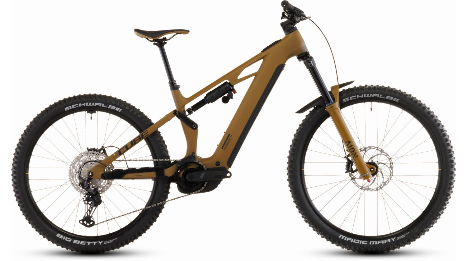 Cube Stereo Hybrid One77 HPC Race 800 Wh E-Bike Fully 29"/27,5" willowgreen´n´black