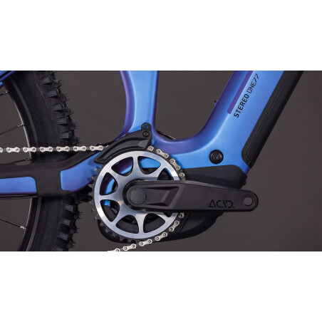 Cube Stereo Hybrid One77 HPC SLX 800 Wh E-Bike Fully 29&quot;/27,5&quot; blueiris&acute;n&acute;black