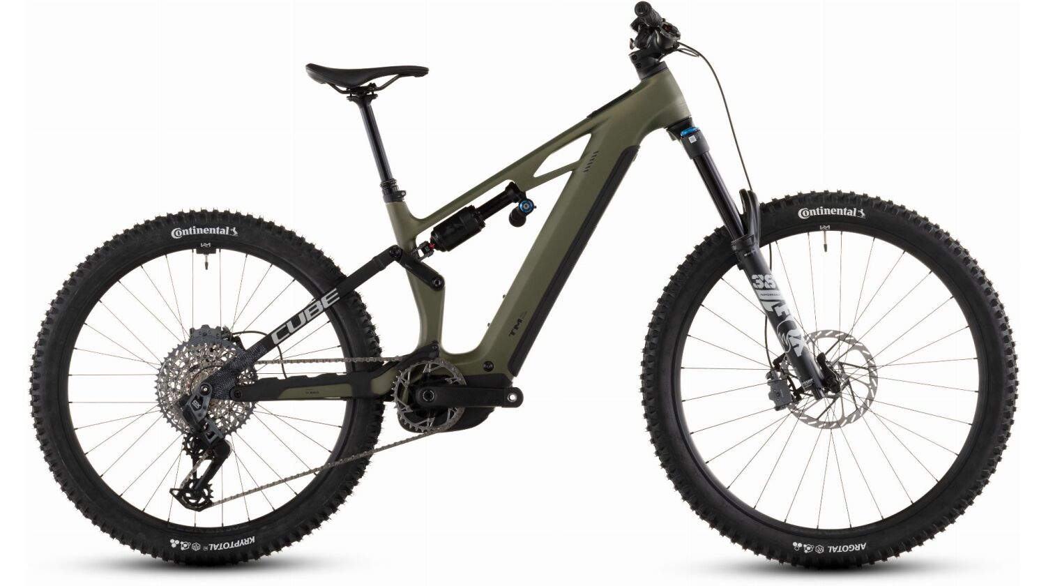 Cube Stereo Hybrid One77 HPC TM 800 Wh E-Bike Fully 29"/27,5" reedgreen´n´matrix