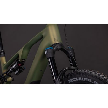 Cube AMS Hybrid One44 C:68X TM 400 Wh X E-Bike Fully 29&quot; reedgreen&acute;n&acute;matrix