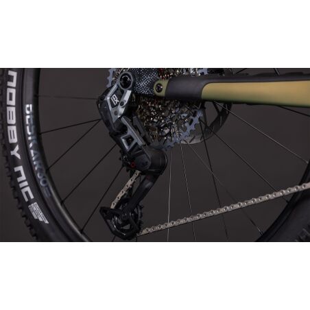 Cube AMS Hybrid One44 C:68X TM 400 Wh X E-Bike Fully 29&quot; reedgreen&acute;n&acute;matrix