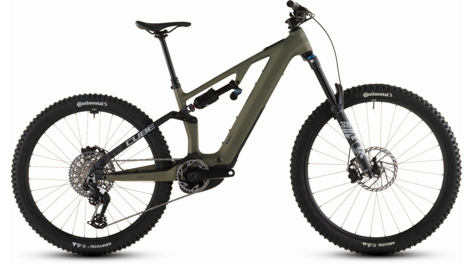 Cube AMS Hybrid 177 C:62 TM 600 Wh X E-Bike Fully 29" reedgreen´n´matrix