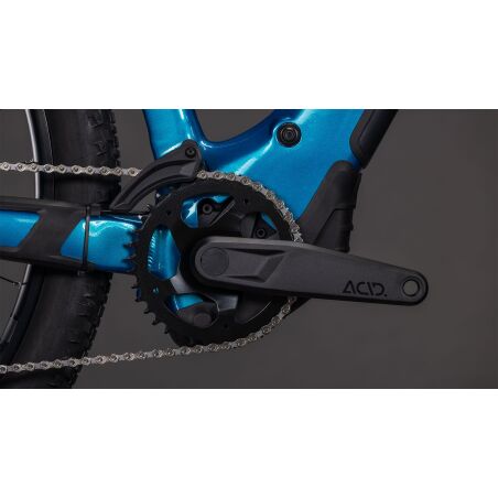 Cube Reaction Hybrid Performance 600 Wh E-Bike Hardtail Diamant electricblue&acute;n&acute;dazzle