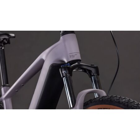 Cube Reaction Hybrid Performance 600 Wh E-Bike Hardtail Diamant plumgrey&acute;n&acute;black