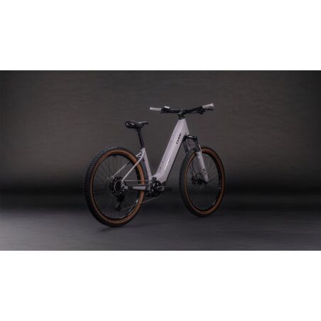Cube Reaction Hybrid Performance 600 Wh E-Bike Hardtail Easy Entry 27,5" plumgrey&acute;n&acute;black