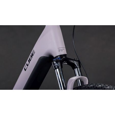 Cube Reaction Hybrid Performance 600 Wh E-Bike Hardtail Easy Entry 27,5" plumgrey&acute;n&acute;black