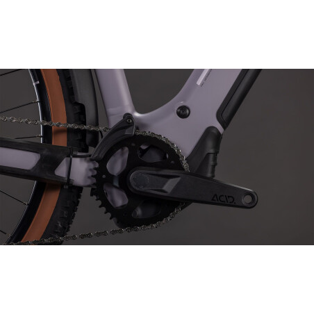 Cube Reaction Hybrid Performance FE 600 Wh E-Bike Hardtail Diamant plumgrey&acute;n&acute;black