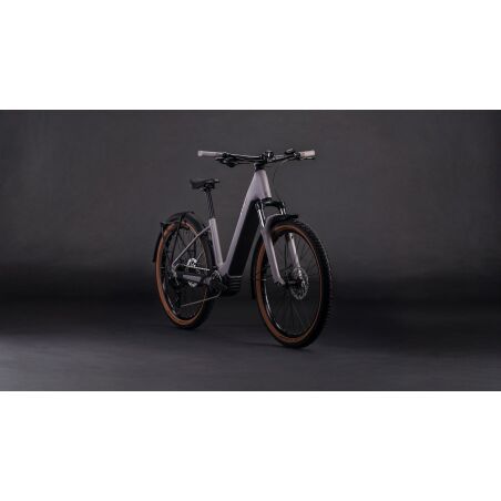 Cube Reaction Hybrid Performance FE 600 Wh E-Bike Hardtail Easy Entry 27,5" plumgrey&acute;n&acute;black