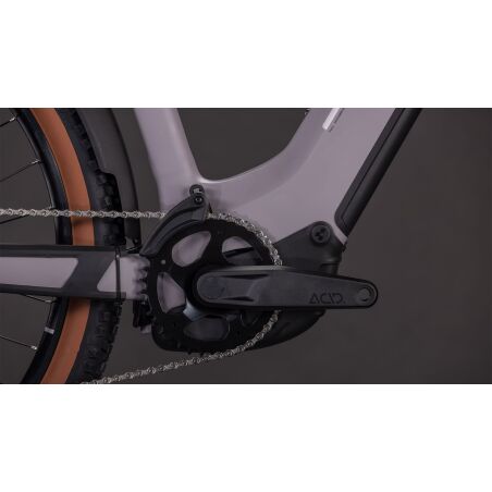 Cube Reaction Hybrid Performance FE 600 Wh E-Bike Hardtail Easy Entry 27,5" plumgrey&acute;n&acute;black