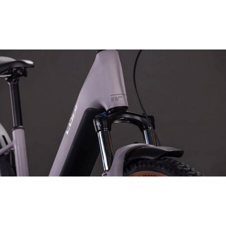 Cube Reaction Hybrid Performance FE 600 Wh E-Bike Hardtail Easy Entry 27,5" plumgrey&acute;n&acute;black