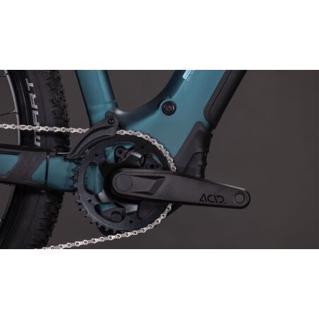 Cube Reaction Hybrid One 600 Wh E-Bike Hardtail Diamant royalgreen&acute;n&acute;prism