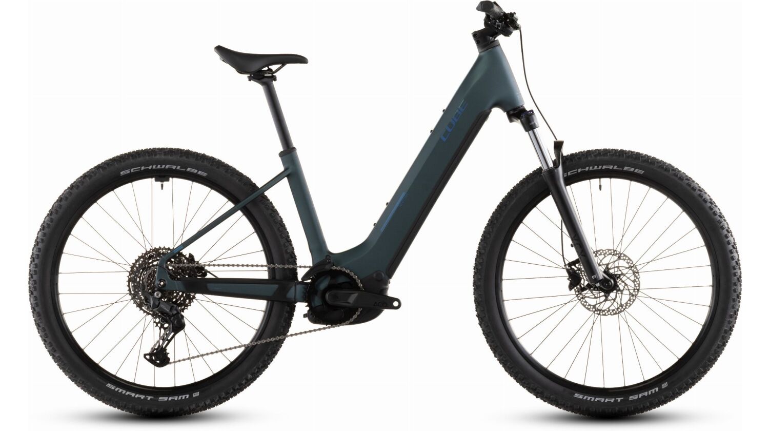 Cube Reaction Hybrid One 800 Wh E-Bike Hardtail Easy Entry 27,5" royalgreen´n´prism