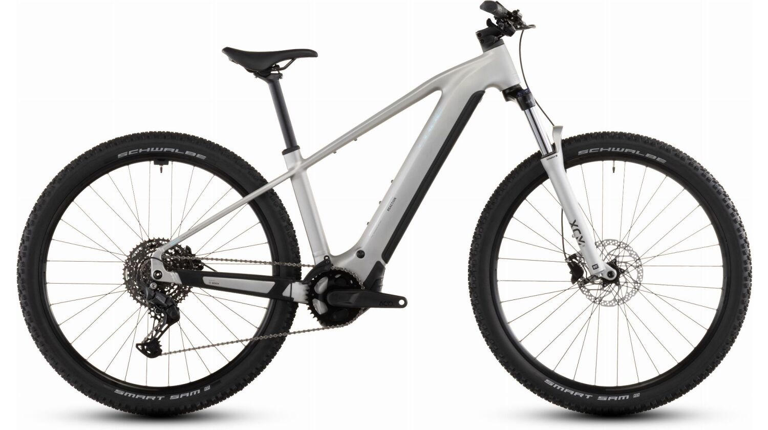 Cube Reaction Hybrid One 600 Wh E-Bike Hardtail Diamant sleekgrey´n´prism