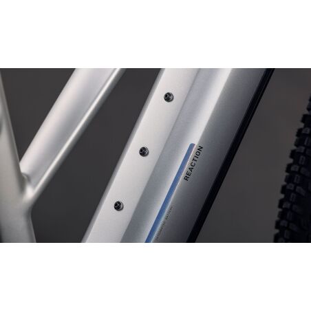 Cube Reaction Hybrid One 600 Wh E-Bike Hardtail Trapeze sleekgrey&acute;n&acute;prism