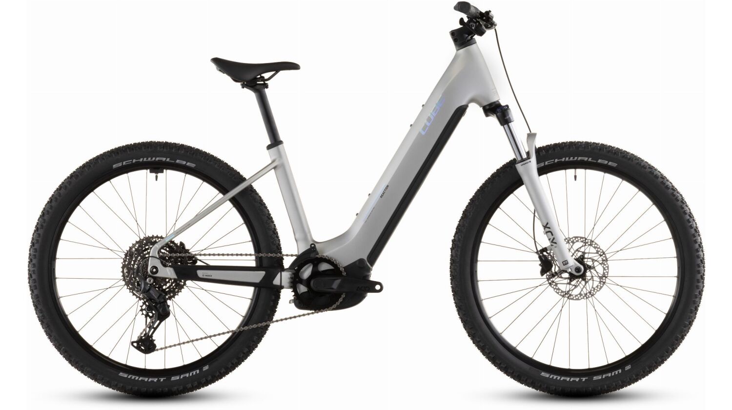 Cube Reaction Hybrid One 800 Wh E-Bike Hardtail Easy Entry 27,5" sleekgrey´n´prism