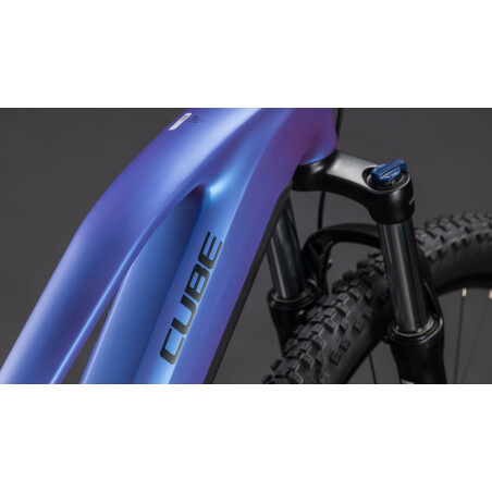 Cube Reaction Hybrid One 800 Wh E-Bike Hardtail Trapeze blueiris&acute;n&acute;reflect