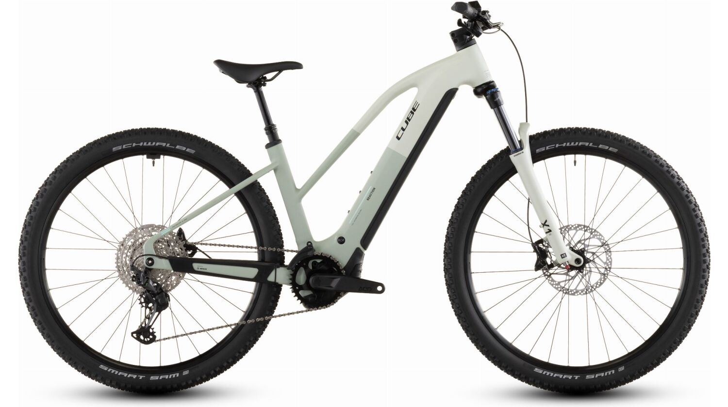 Cube Reaction Hybrid Pro 800 Wh E-Bike Hardtail Trapeze desertstone´n´driedherbs