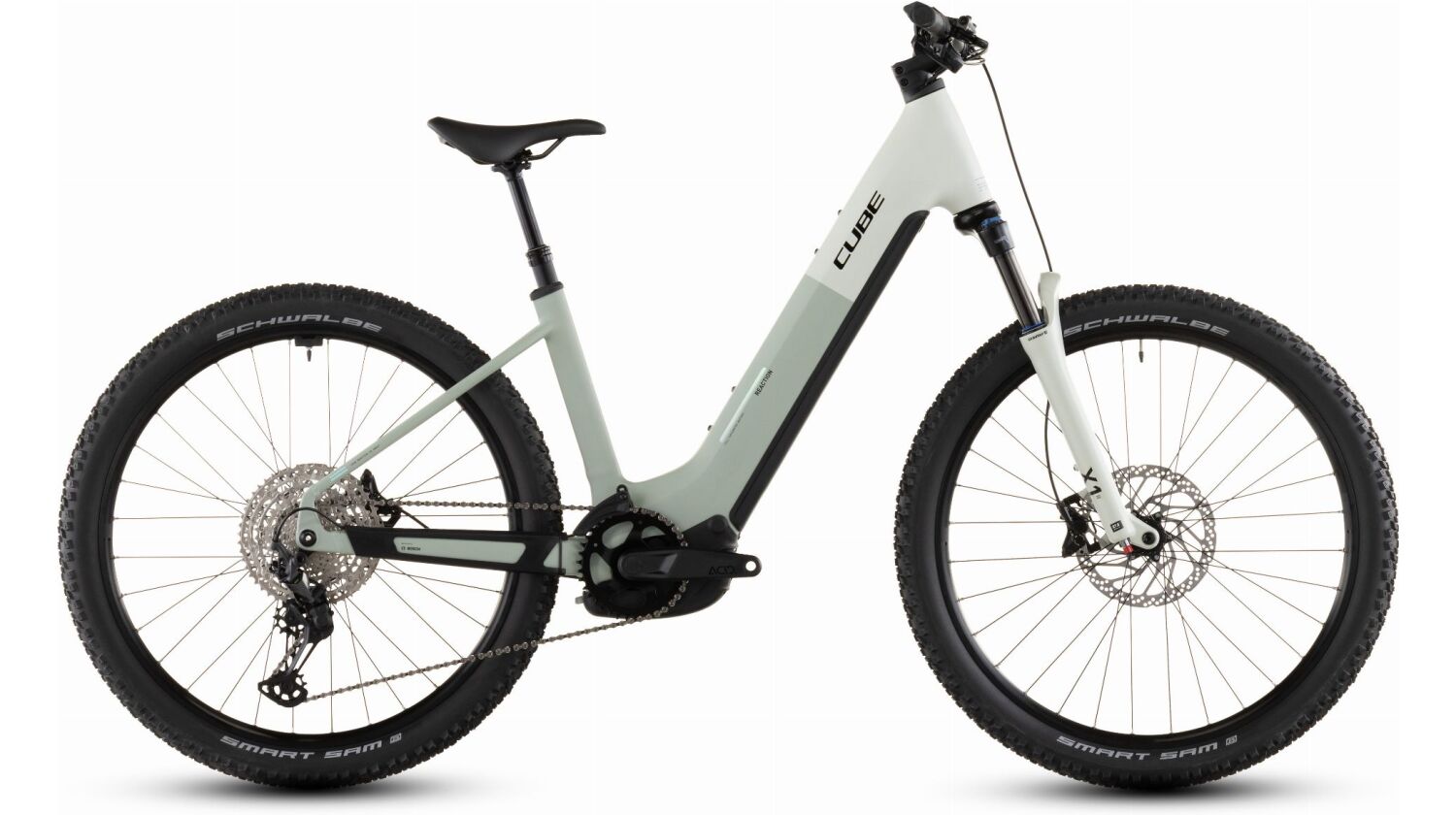 Cube Reaction Hybrid Pro 800 Wh E-Bike Hardtail Easy Entry 27,5" desertstone´n´driedherbs