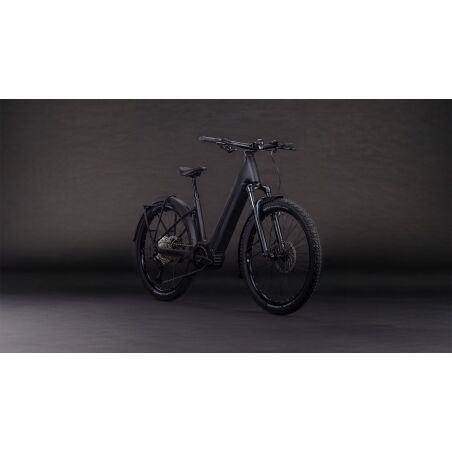Cube Reaction Hybrid Pro FE 800 Wh E-Bike Hardtail Easy Entry 27,5" blackline