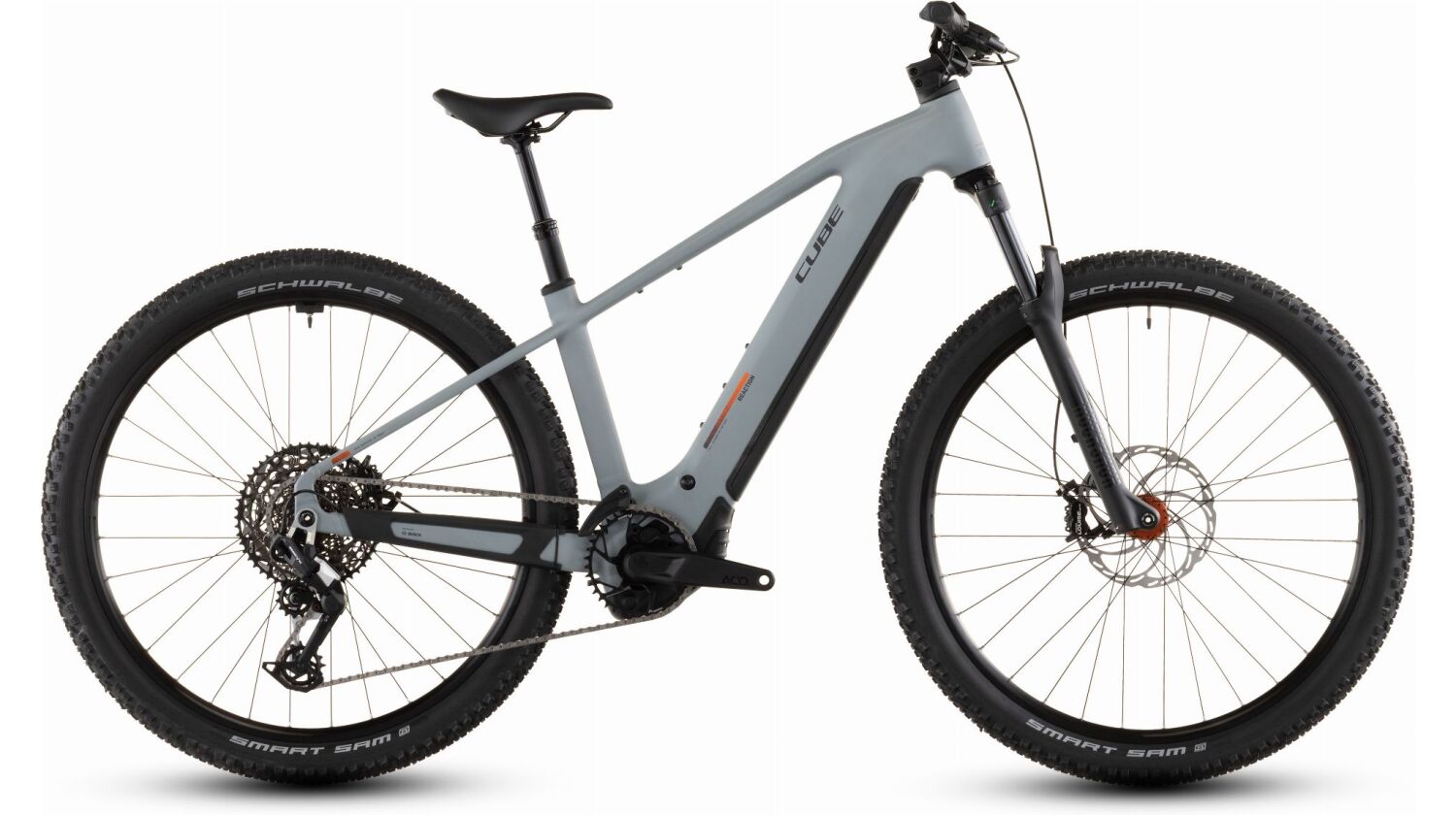 Cube Reaction Hybrid Race 800 Wh E-Bike Hardtail Diamant vulcan´n´orange