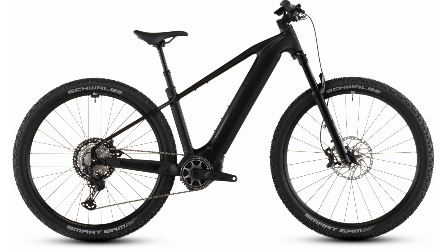 Cube Reaction Hybrid SLX 800 Wh E-Bike Hardtail Diamant silverdust´n´chrome
