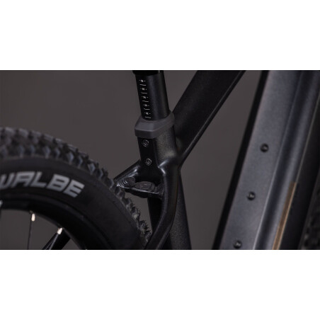 Cube Reaction Hybrid SLX 800 Wh E-Bike Hardtail Diamant silverdust&acute;n&acute;chrome