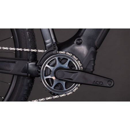 Cube Reaction Hybrid SLX 800 Wh E-Bike Hardtail Diamant silverdust&acute;n&acute;chrome