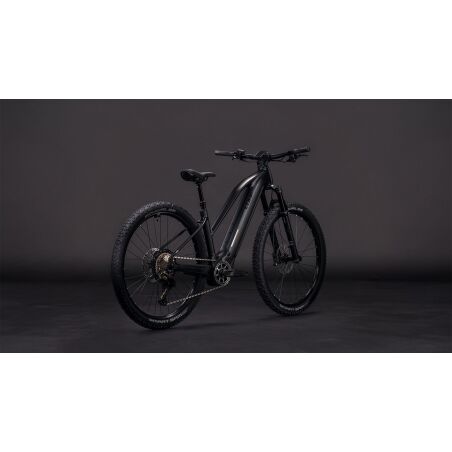 Cube Reaction Hybrid SLX 800 Wh E-Bike Hardtail Trapeze silverdust&acute;n&acute;chrome
