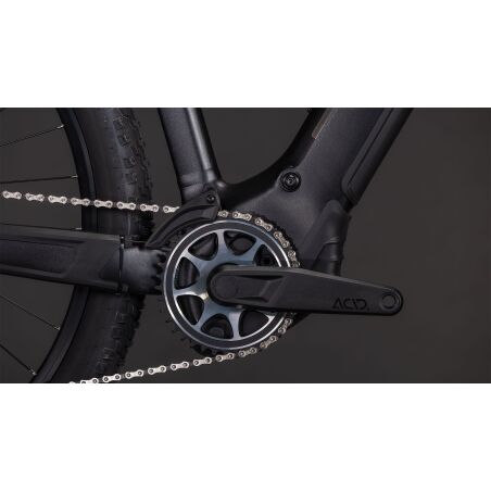 Cube Reaction Hybrid SLX 800 Wh E-Bike Hardtail Trapeze silverdust&acute;n&acute;chrome