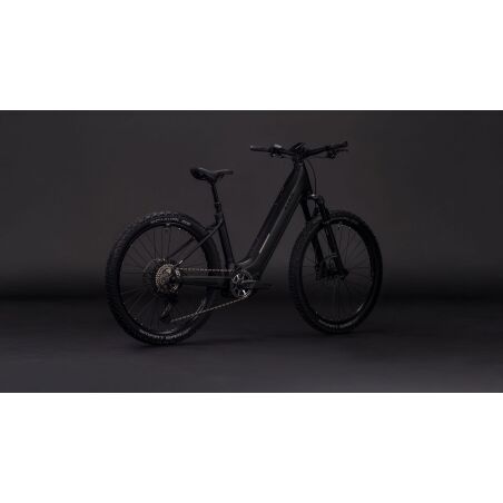 Cube Reaction Hybrid SLX 800 Wh E-Bike Hardtail Easy Entry 27,5" silverdust&acute;n&acute;chrome
