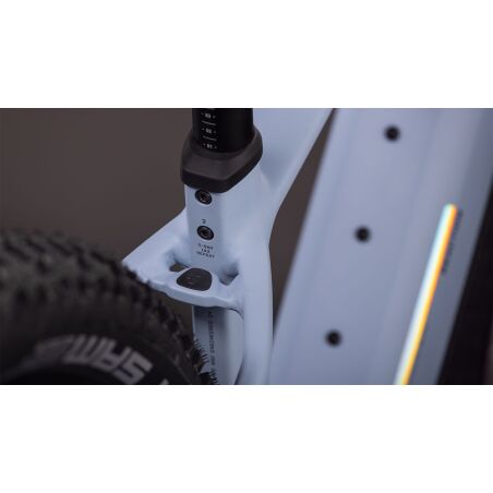 Cube Reaction Hybrid SLX 800 Wh E-Bike Hardtail Diamant gauzegrey&acute;n&acute;iceblue